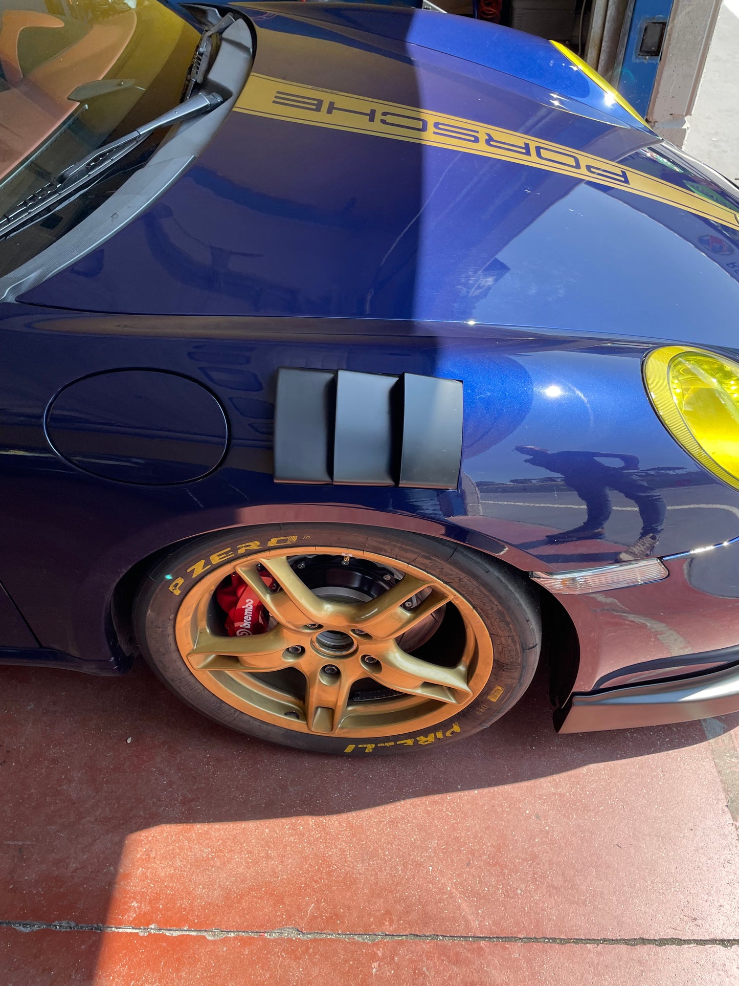 3D Fender Vents Porsche Cayman 987